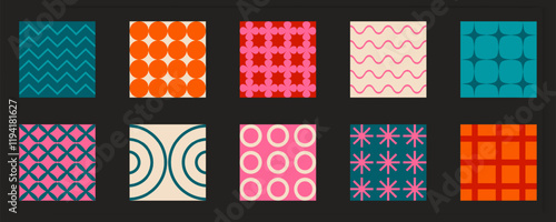 simple abstract geometry patterns for backgrounds