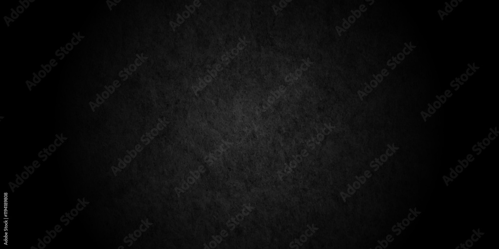 Fototapeta premium Dark black backdrop grunge cement wall. black stone marble concrete wall grunge texture background. Black texture chalk board and black board background. stone concrete texture.