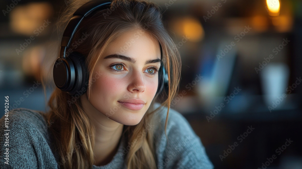 A customer service representative providing support to a client through a seamless video chat A customer service representative providing support to a client through a seamless video chat