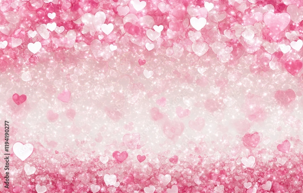 Romantic Pink Hearts Background: Valentine's Day, Love, Wedding, Abstract, Shiny, Glowing, Soft, Elegant, Romantic Pink Hearts Background: Valentine's Day, Love, Wedding, Abstract, Shiny, Glowing, Soft, Elegant,
