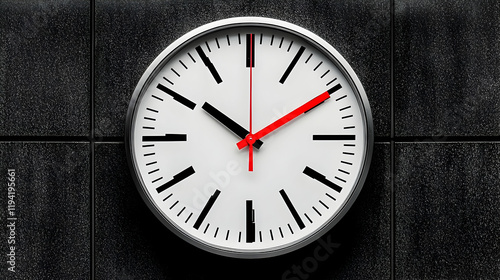 Wallpaper Mural Large wall clock Torontodigital.ca