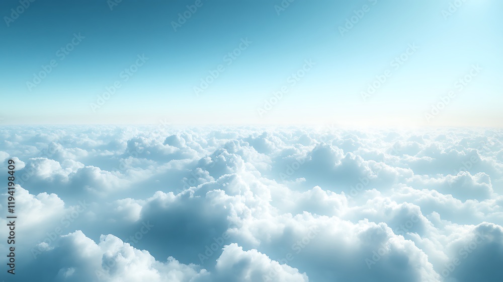 Majestic cloudscape above aerial view nature photography serene sky Majestic cloudscape above aerial view nature photography serene sky