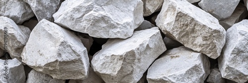 Textured Grey Stones Abstract Background Nature Rock Pile photo