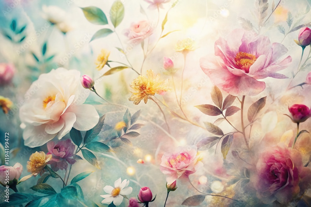 Double Exposure White Paper Texture: Abstract Art Background Double Exposure White Paper Texture: Abstract Art Background