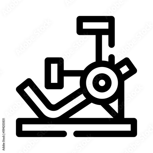 Rowing Machine line icon