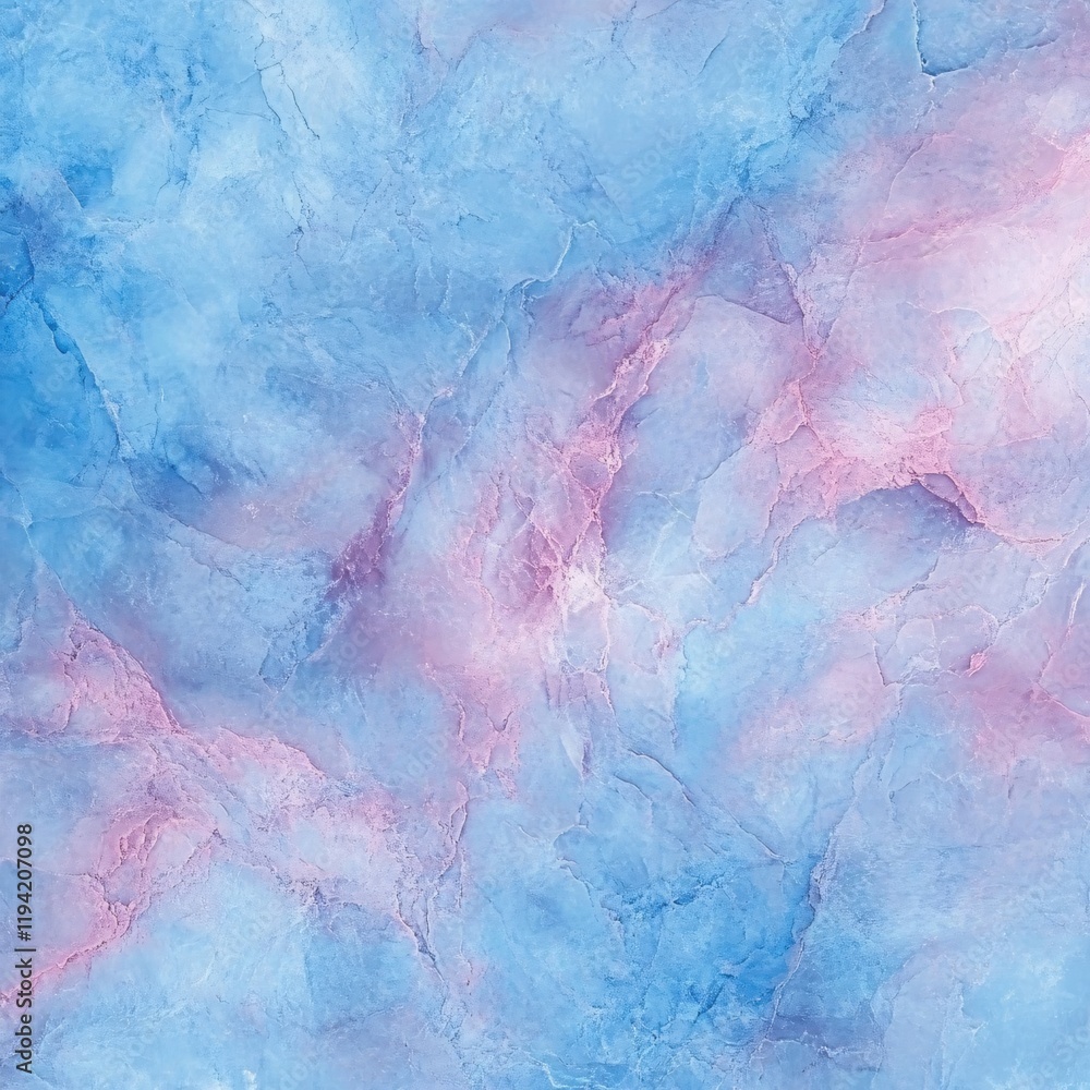 Fototapeta premium Pastel Blue and Pink Marble Texture Background Elegant Design