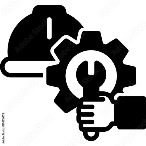 Engineer mixed icon