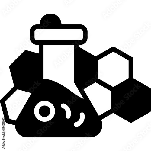 Chemical mixed icon
