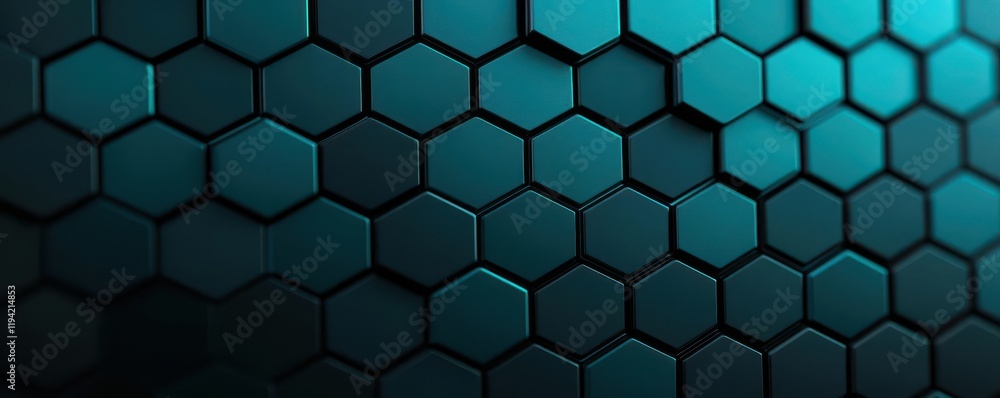 A close-up view of a hexagonal pattern in dark teal, showcasing a textured, geometric design that emphasizes depth and dimension. A close-up view of a hexagonal pattern in dark teal, showcasing a textured, geometric design that emphasizes depth and dimension.