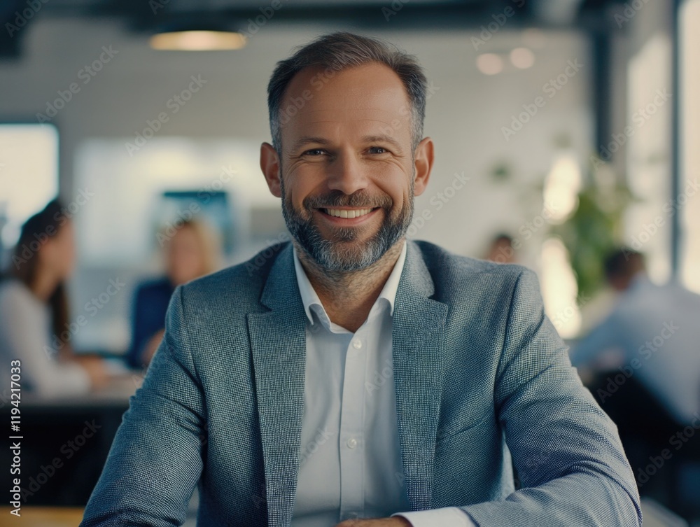 Naklejka premium Office Worker