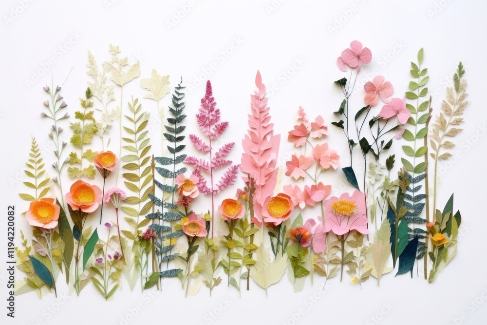 Obraz premium Pattern flower plant creativity.