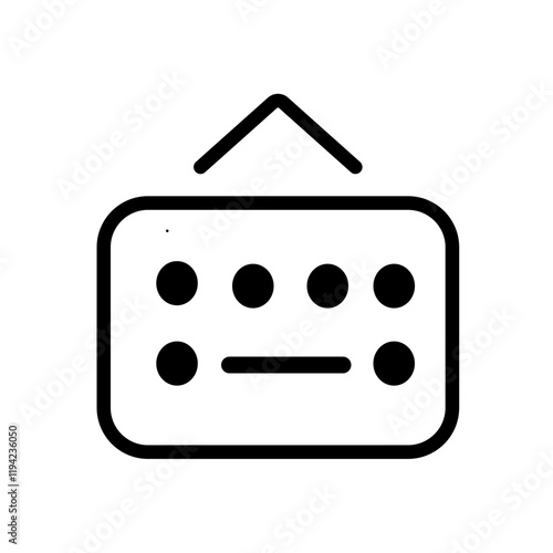 music player vector icon