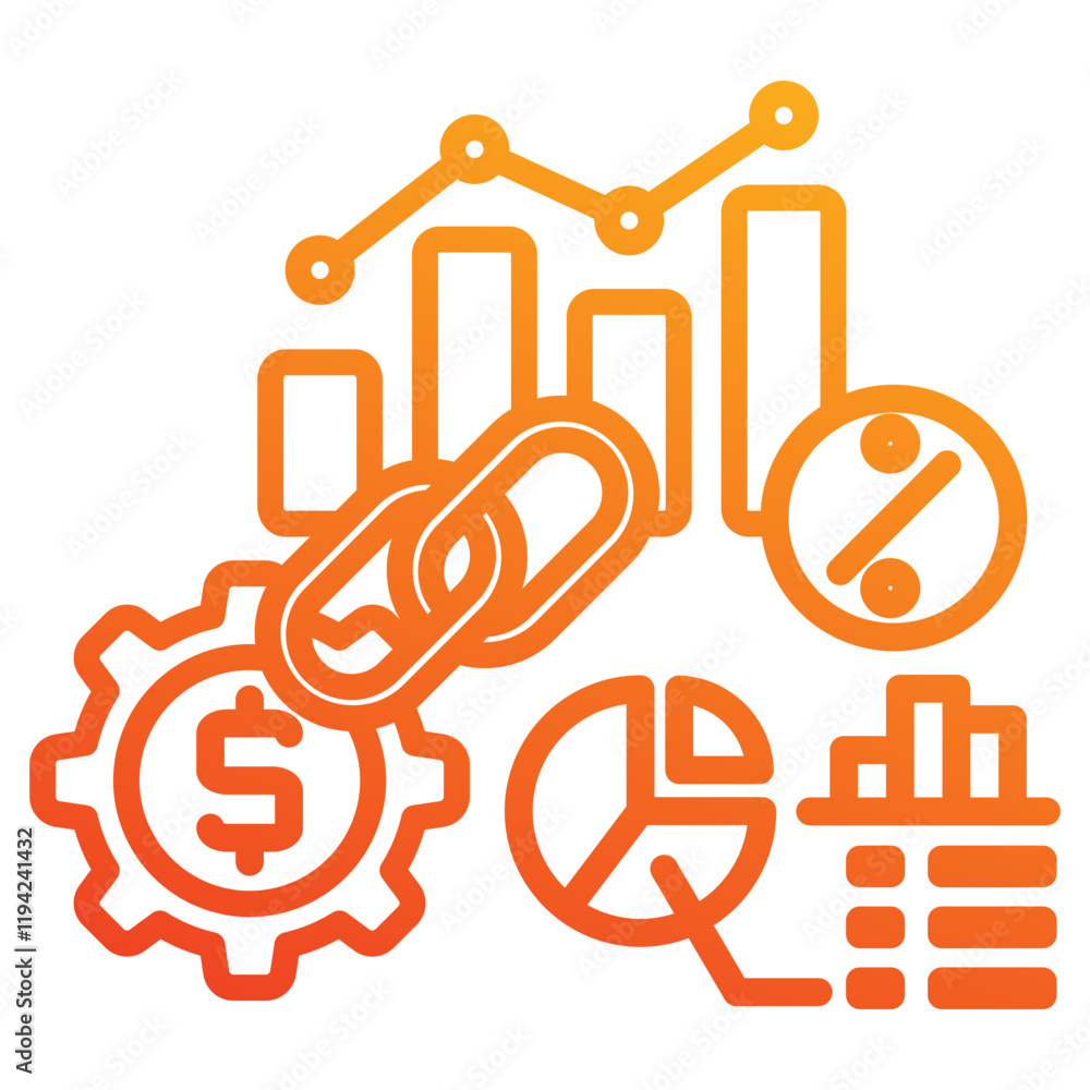procyclical icon element for design procyclical icon element for design