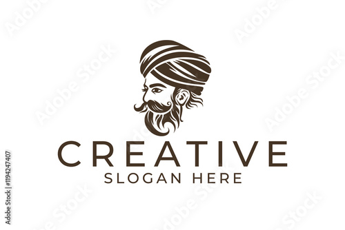 human turban logo