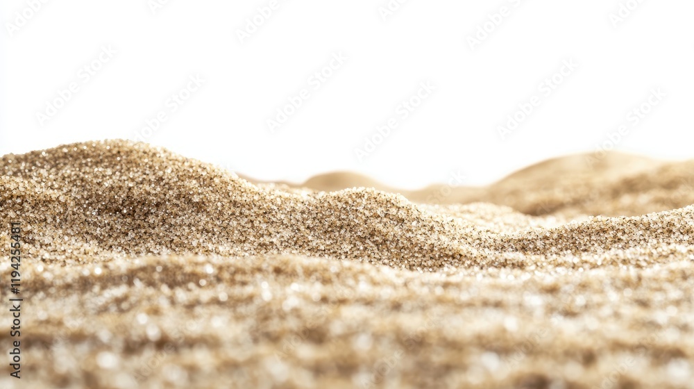 Smooth Sand Dunes Under Soft Light on Minimalist Background Smooth Sand Dunes Under Soft Light on Minimalist Background