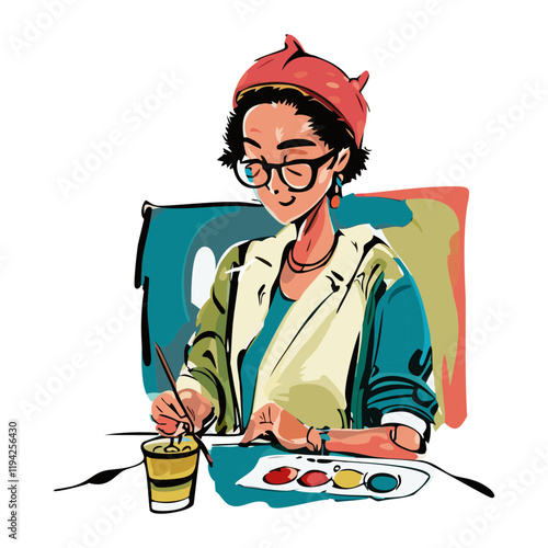 illustration character