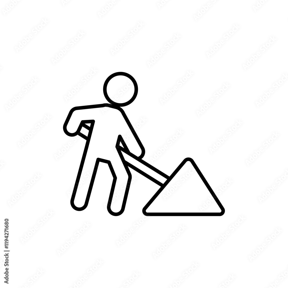 Construction icon Art design illustration Construction icon Art design illustration