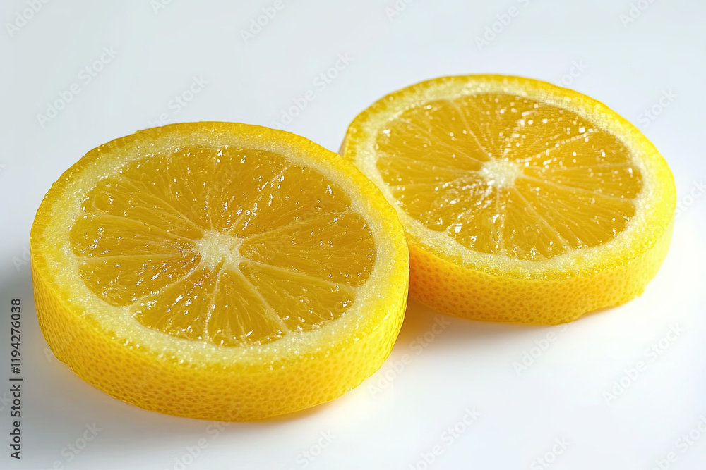 Citrus slices on white background Citrus slices on white background