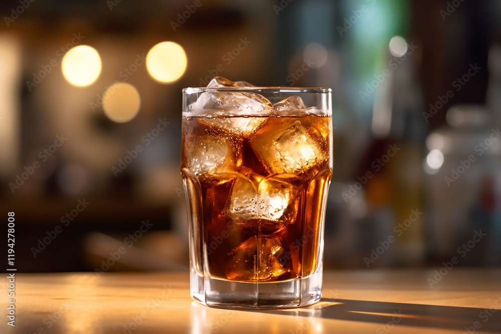 Refreshing Lemon Drink in Glass ice cola drink in restaurant
Refreshing Lemon Drink in Glass ice cola drink in restaurant