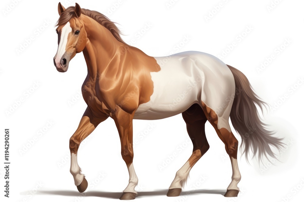 Fototapeta premium Horse stallion animal mammal.