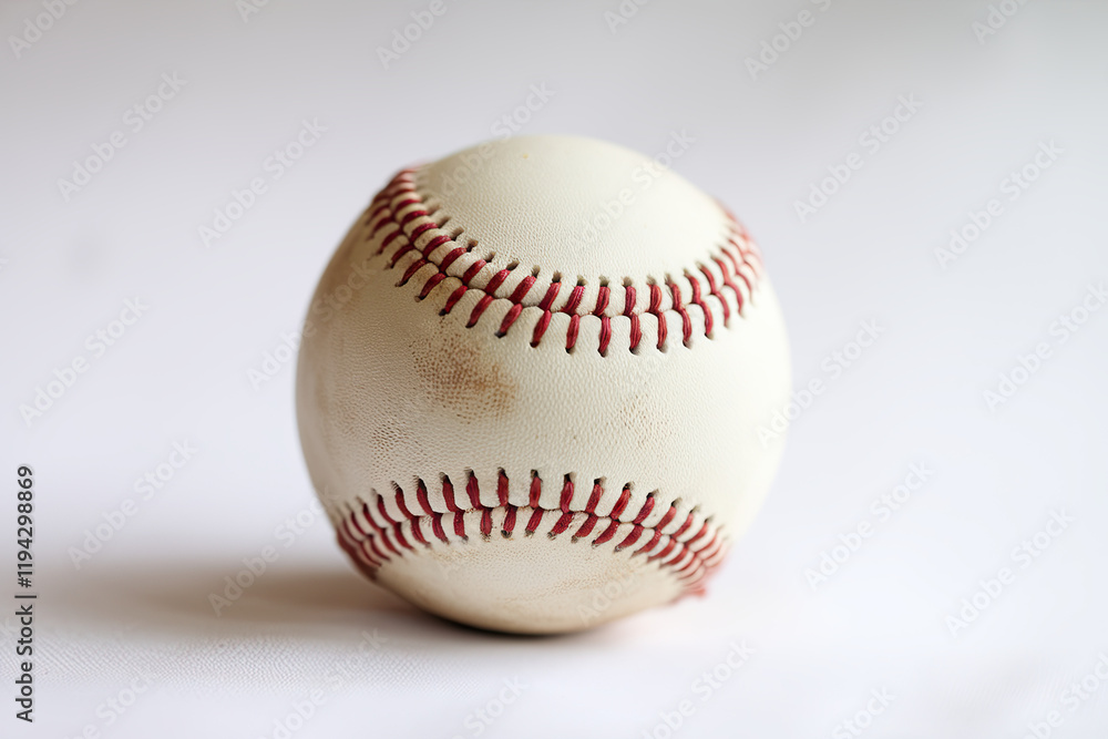 Baseball on white background Baseball on white background