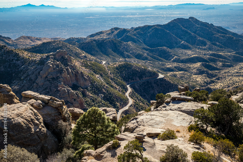 Windy Point Vista scenic Arizona view
