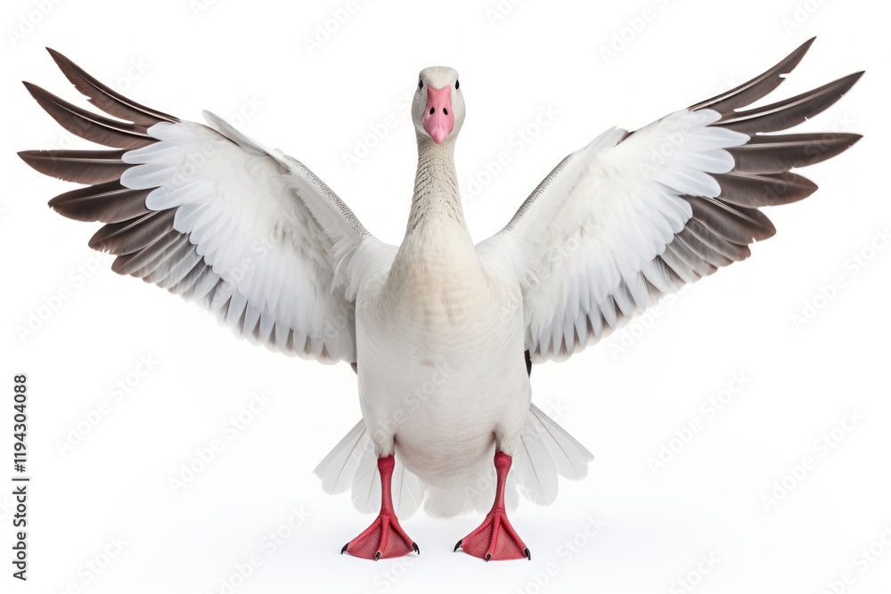 Obraz premium Snow goose animal white bird.