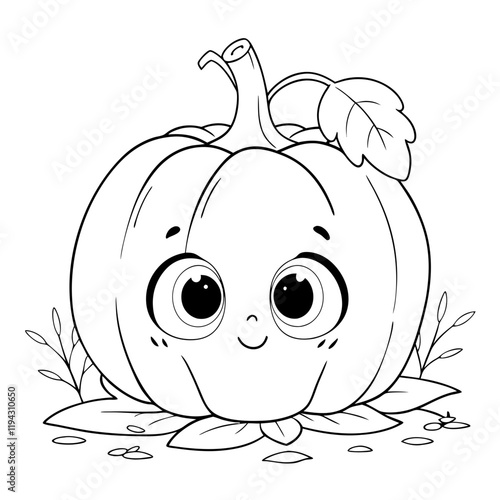 pumpkin charater cute