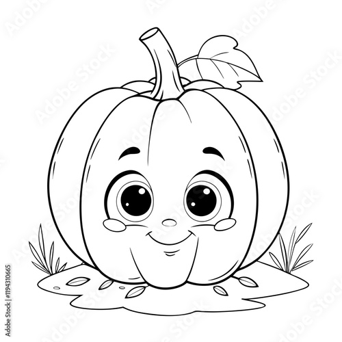 pumpkin charater cute