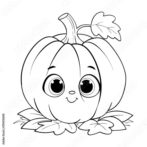 pumpkin charater cute