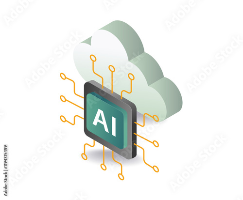 Artificial intelligence data with cloud server
