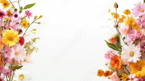 Wallpaper Mural luxury postcard for Mothers Day, featuring delicate floral designs with gold embellishments, and an empty space for a heartfelt Pink and White Roses Bouquet, Delicate Floral Arrangement
 Torontodigital.ca