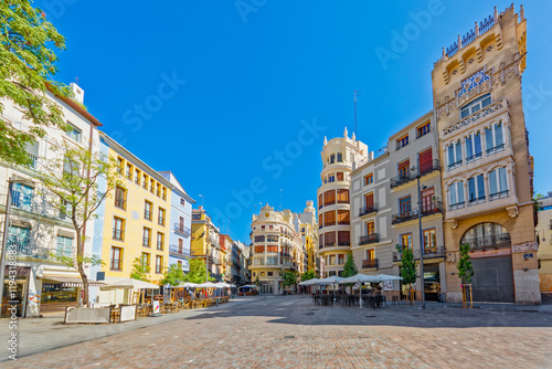 Valencia. Urban views-landscapes third largest city in Spain.