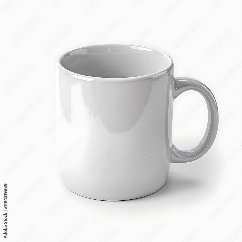 white mug isolated on white white mug isolated on white