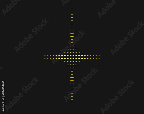 Baseball home plHalftone Star Shapes Symbol Icon Vector Illustration. Sparkles, shining burst.ate