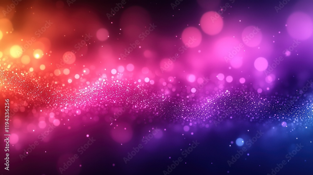 Colorful abstract background with vibrant bokeh lights creating a dreamy atmosphere Colorful abstract background with vibrant bokeh lights creating a dreamy atmosphere