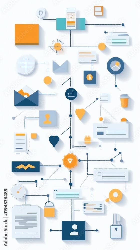 Complex Network of Interconnected Business Processes and Data Flow Complex Network of Interconnected Business Processes and Data Flow