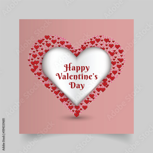 Happy Valentines day romantic love background