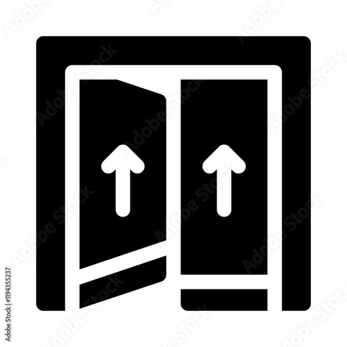 Accessible Entrance glyph icon
