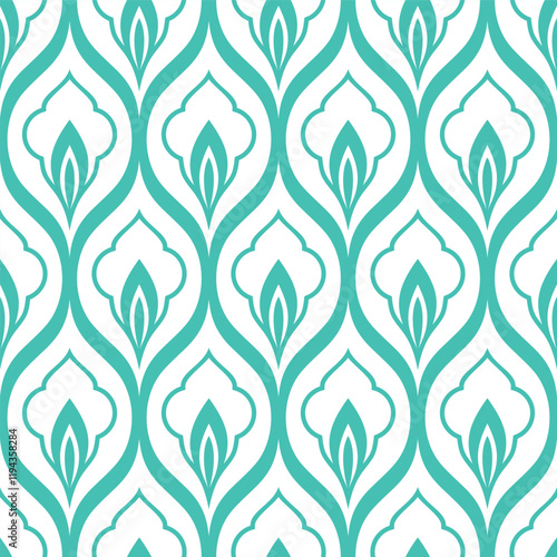 retro seamless ornamental pattern
