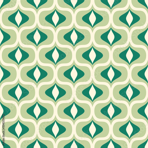 Retro seamless pattern