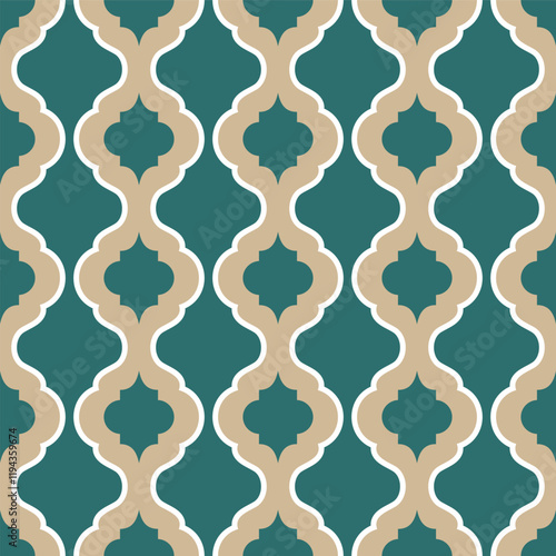 Retro seamless pattern
