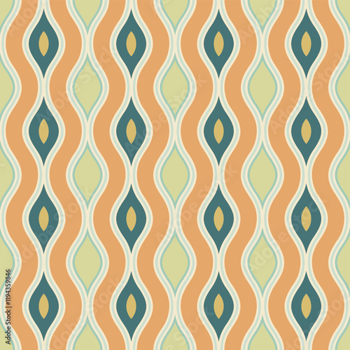Retro seamless pattern