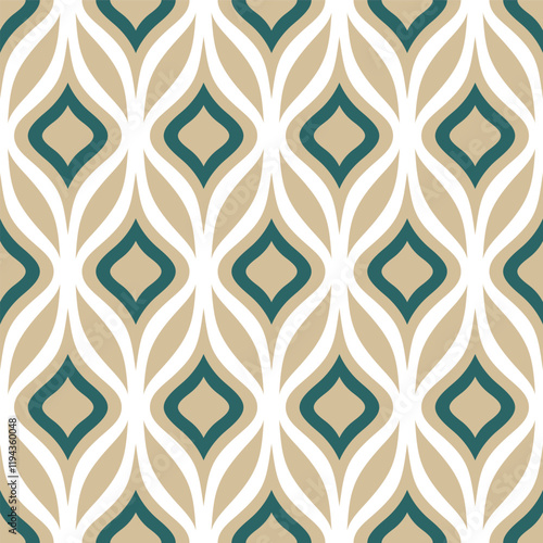 Retro seamless pattern