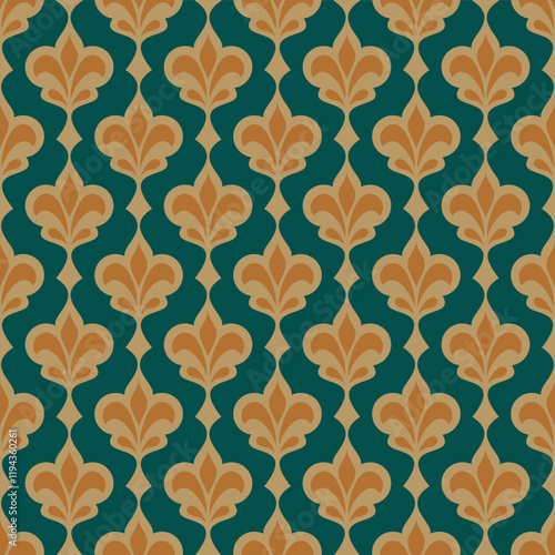 retro seamless ornamental pattern