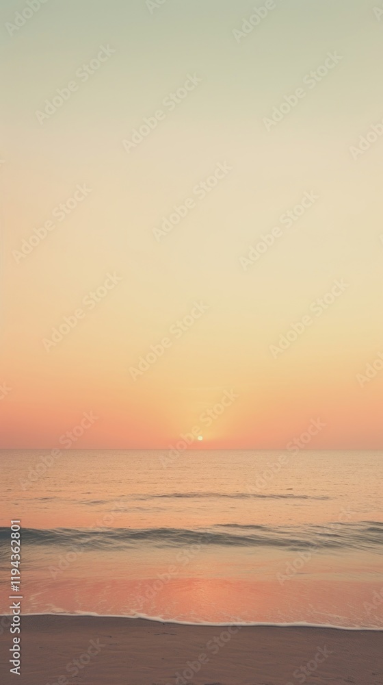 Sunset on the beach outdoors horizon nature. Sunset on the beach outdoors horizon nature.