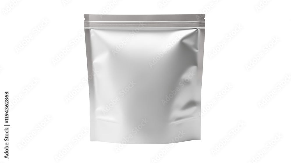 Blank White Stand Up Pouch Packaging Mockup Blank White Stand Up Pouch Packaging Mockup