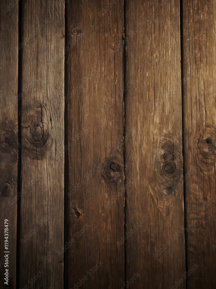 Naklejka premium Rustic Wooden Planks with a Rich Oiled Finish
