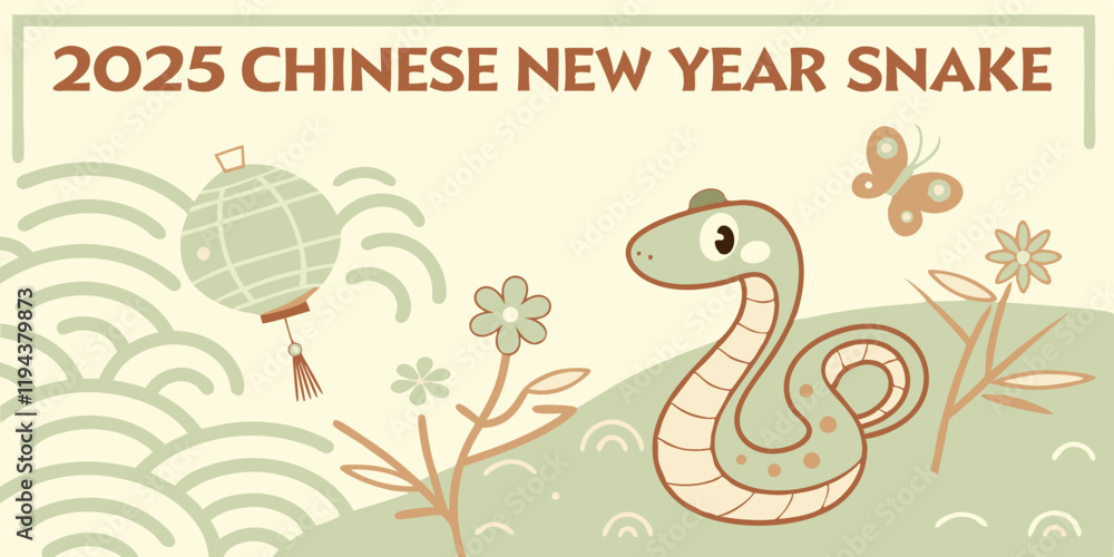 Ai generated 2025 chinese new year snake poster celebrating culture festive environment whimsical design Ai generated 2025 chinese new year snake poster celebrating culture festive environment whimsical design