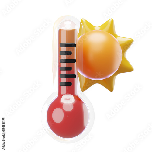 Weather 3D Illustration Icon and Asset